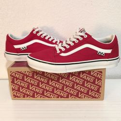 Vans Old Skool Red Mens 9.5