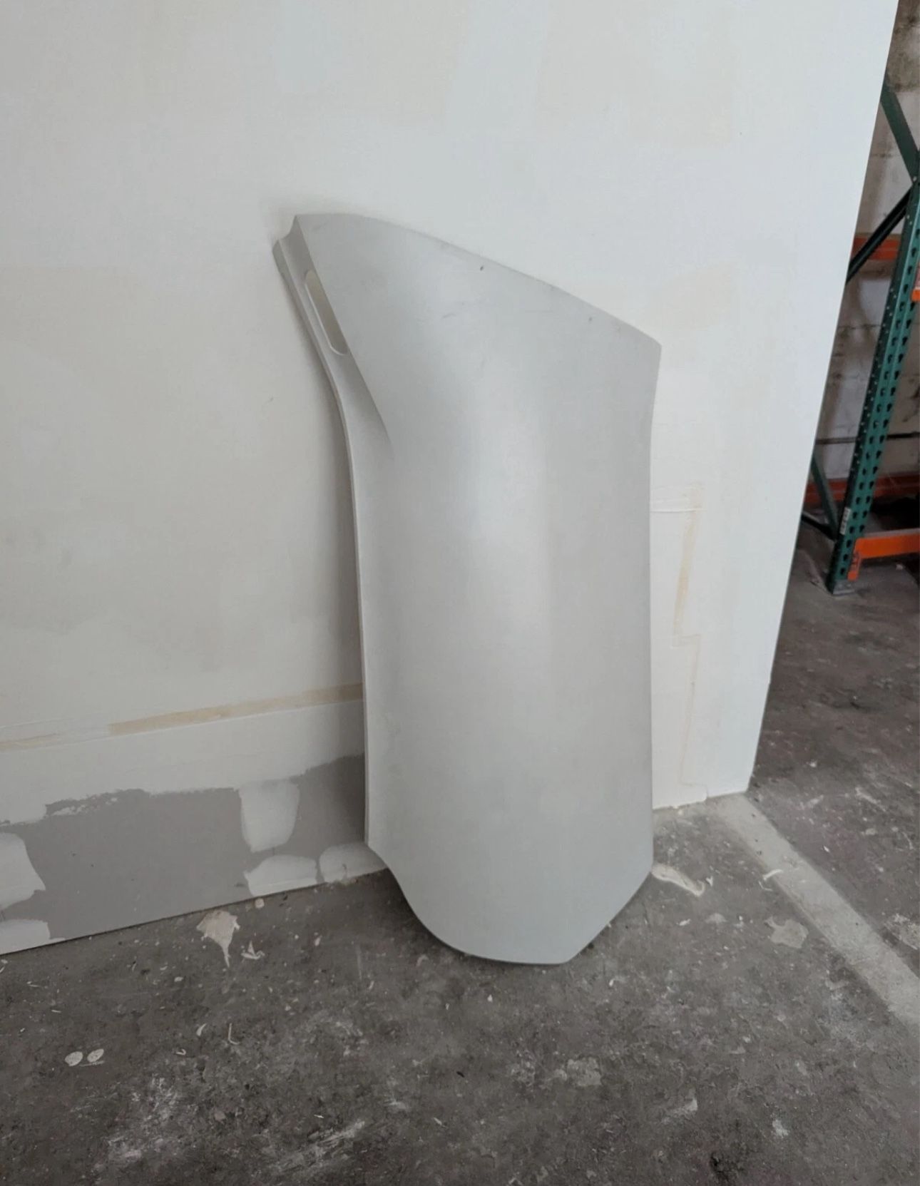 Chevrolet corvette white left door skin, new