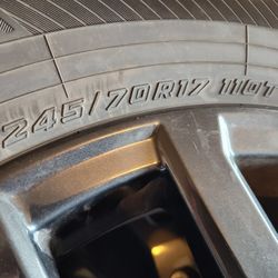 4 Rims And Tires Original 2025 Toyota 4Runner 