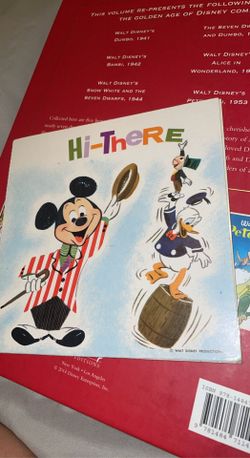 Vintage Mickey Record Card
