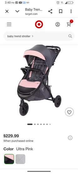 Pink Stroller