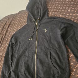 OVO Hoodie Black And Gold Large