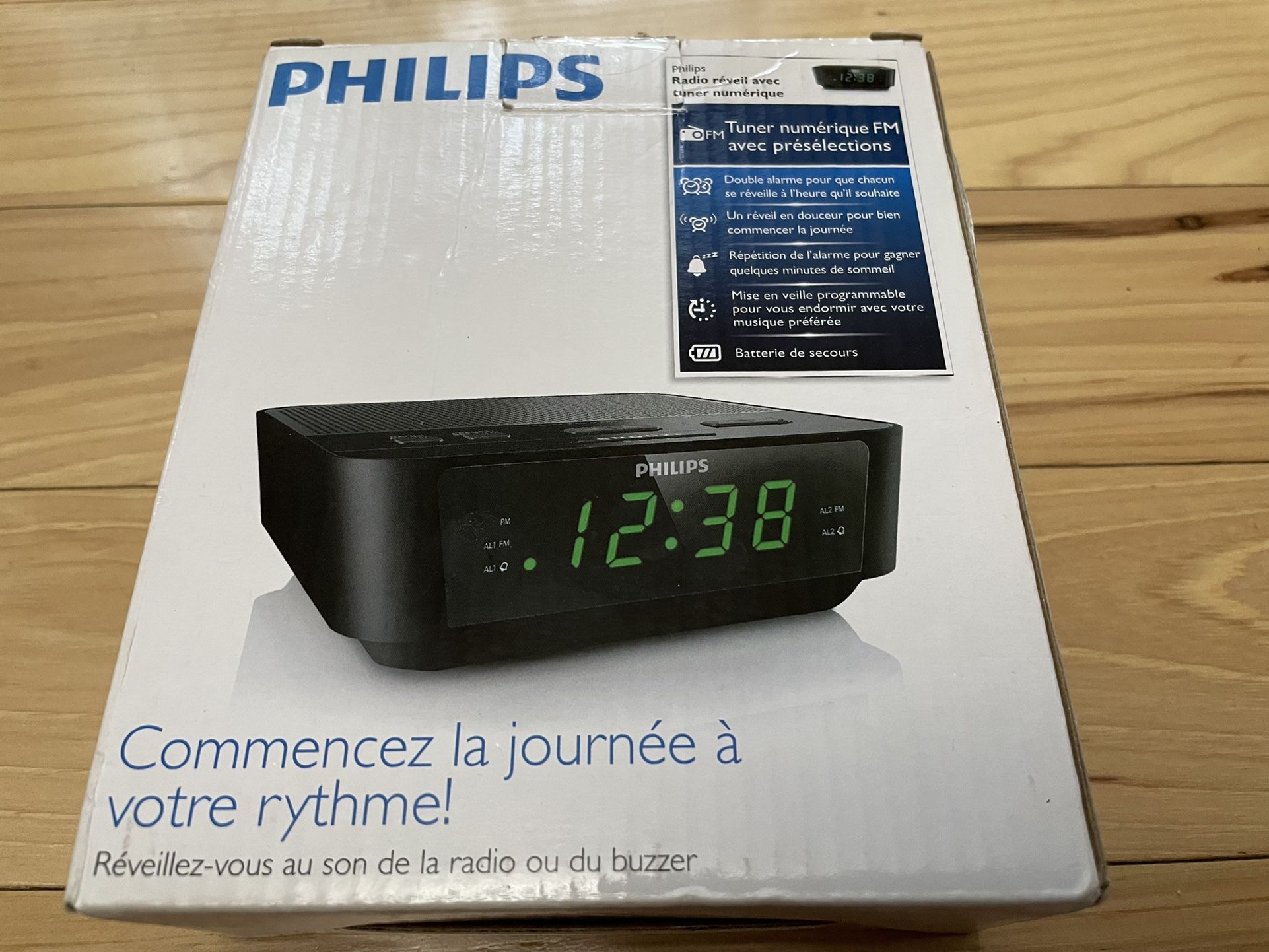$5 - Philips Clock Radio