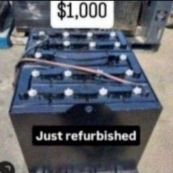 Battery, Forklift, Solar, Pallet Jack