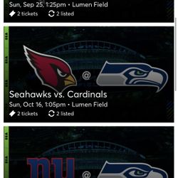 Seahawks CLUB seats at Face Value