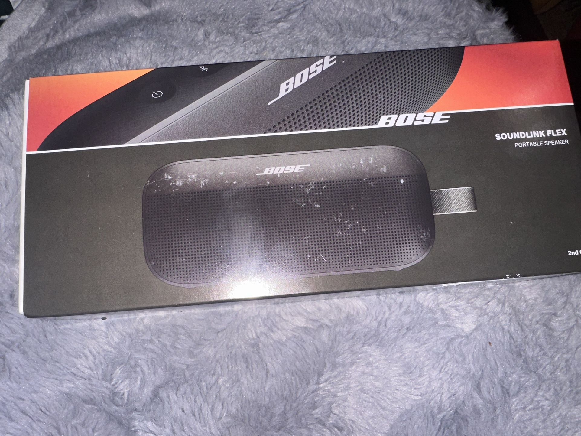 Black Bose Sound Link Flex 2 Gen Speaker