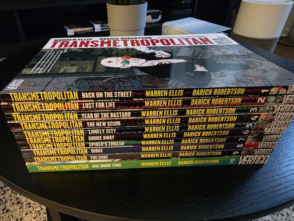 Transmetropolitan Graphic Novels Books 1-12 Paperback