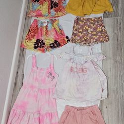 Kids Girls Short Set (1 Left) & Unicorn Dress, Size 6/6x