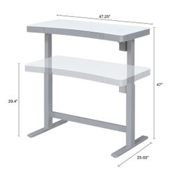 Tresanti Adjustable Height Desk 47"