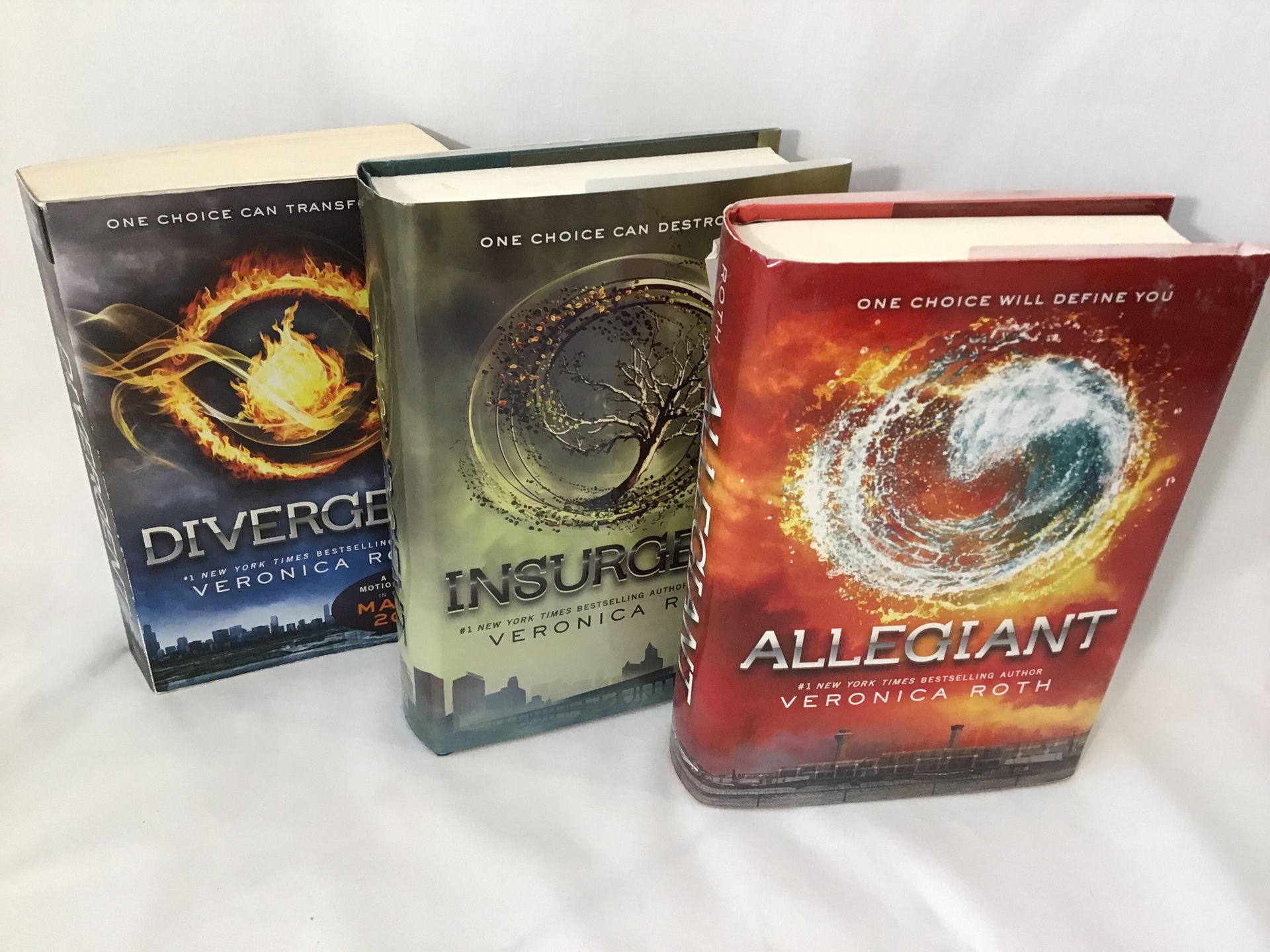 Insurgent series by Veronica Roth