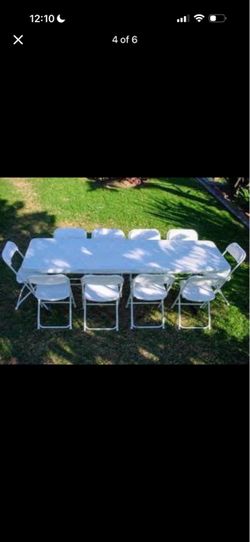 Folding Table and Chairs Set