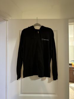 Black Zip Up - Size L