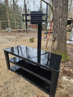 TV Stand With Shelves