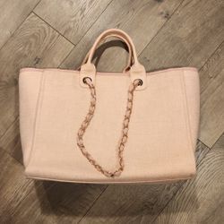 Pink Tote Bag