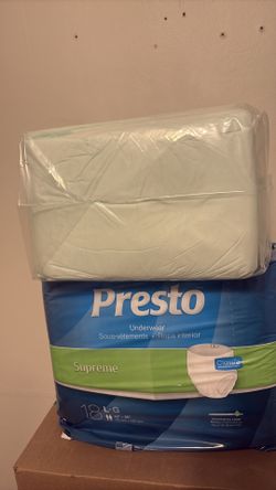 Pull-ups disposable bed pads, gloves