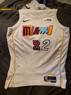 Nike Men's Jimmy Butler Miami Heat City Edition Swingman Jersey Size 48 Large