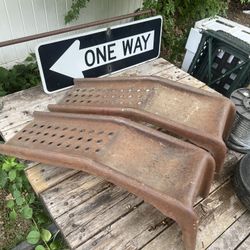heavy-duty steel car ramps