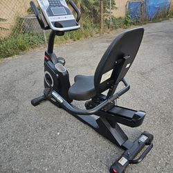 CIRCUIT FITNESS RECUMBENT MAGNETIC EXERCISE BIKE AMZ-587R - BLACK