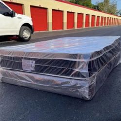 Queen Mattress Set PillowTop – Brand New –  Same Day Delivery Available 🚚