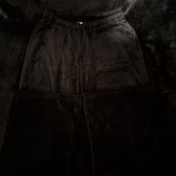 Black Soft Flare Sweats , Size S