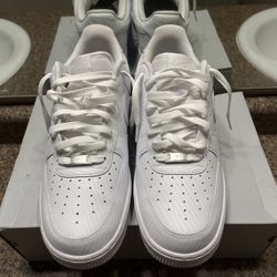 White Air Force 1s 