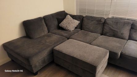 Sofa and ottoman