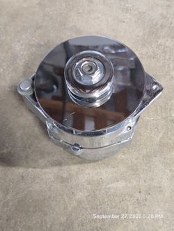 100 Amp, 1-Wire, Chrome Plated Alternator