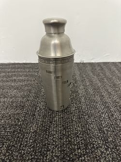 OGGI Dial Cocktail Shaker Drink Stainless Steel 15 Recipes 34 oz.