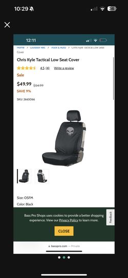 2 Truck Chris Kyle Tactical Front Seat Covers