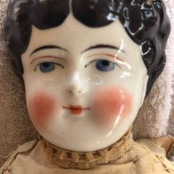 Antique Civil War Era Porcelain Doll