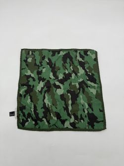ETON Camouflage Square Handkerchief Made In ITALY