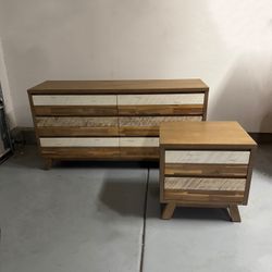 Matching Dresser + Nightstand Set