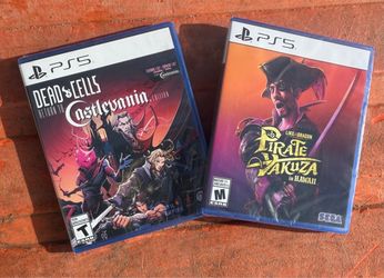 PS5 Dead Cells Castlevania & Like a Dragon Pirate Akuzza Game Bundle