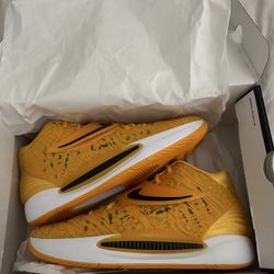 KD14 Brand New Yellow/Gold Color way Size 12.5