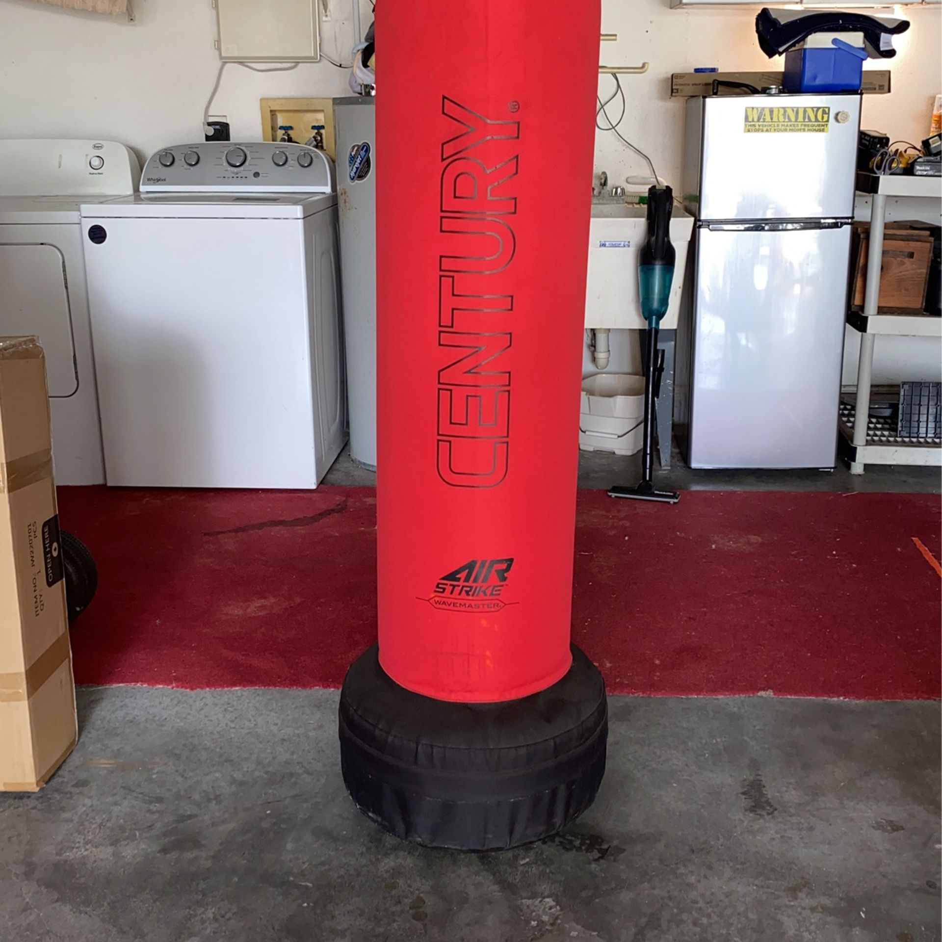 Century Airstrike Punching Bag, Red