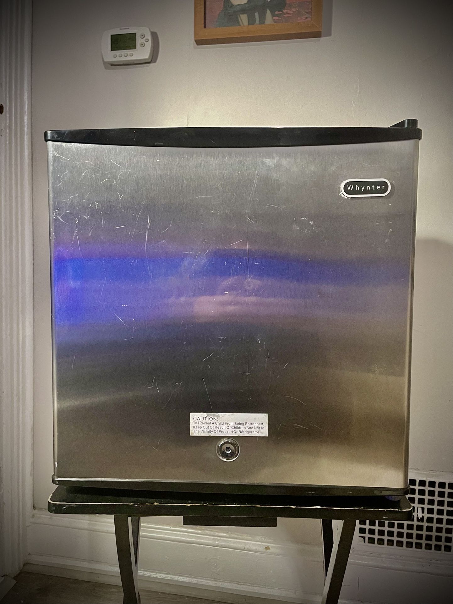 Whynter Stainless Steel Mini Fridge/Freezer - Great for Small Spaces