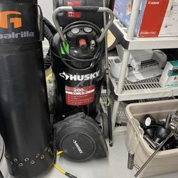 Husky 27 gallon air compressor