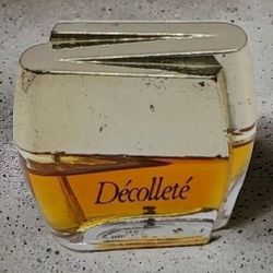 Rare VTG Merle Norman Decollete Perfume 4ml Mini Miniature 1987. 95%+ Full 