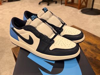 Jordan 1 Retro Low OG Obsidian Blue - Size 13 Men’s