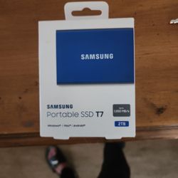 Samsung Portable SSD T7