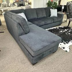 Ashley 2 Piece Sofa Chaise Sectional 