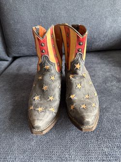 Colt Ford Western Cowboy Boots Stars and Stripes