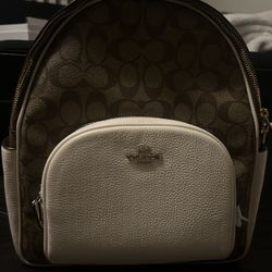 Coach backpack purse sale sales