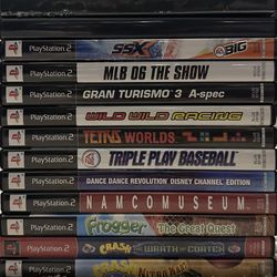 PS2 Video Game Lot-Used 