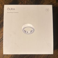 Oura ring 4 ceramic (New)