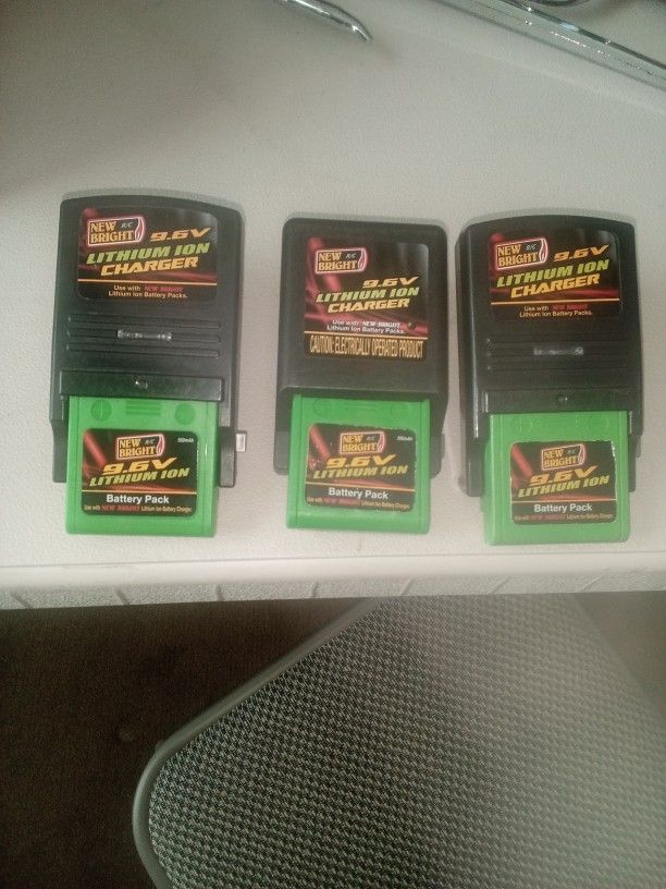 Rc Batteries With Wall Charger Each $15