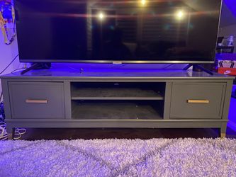 Tv stand - Modern Style Grey Tv Stand 