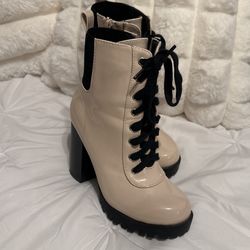 Patent Leather Boots