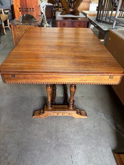 Antique European Farmhouse Oak Extension Table
