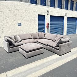 Sereen 6-Piece Modular Sectional – Taupe